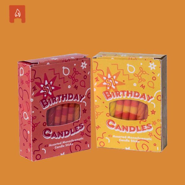 Custom Birthday Candle Boxes