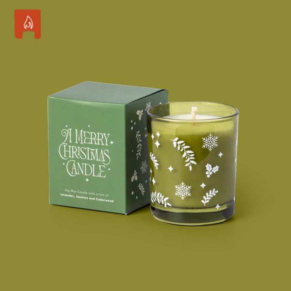 Custom Christmas Candle Boxes