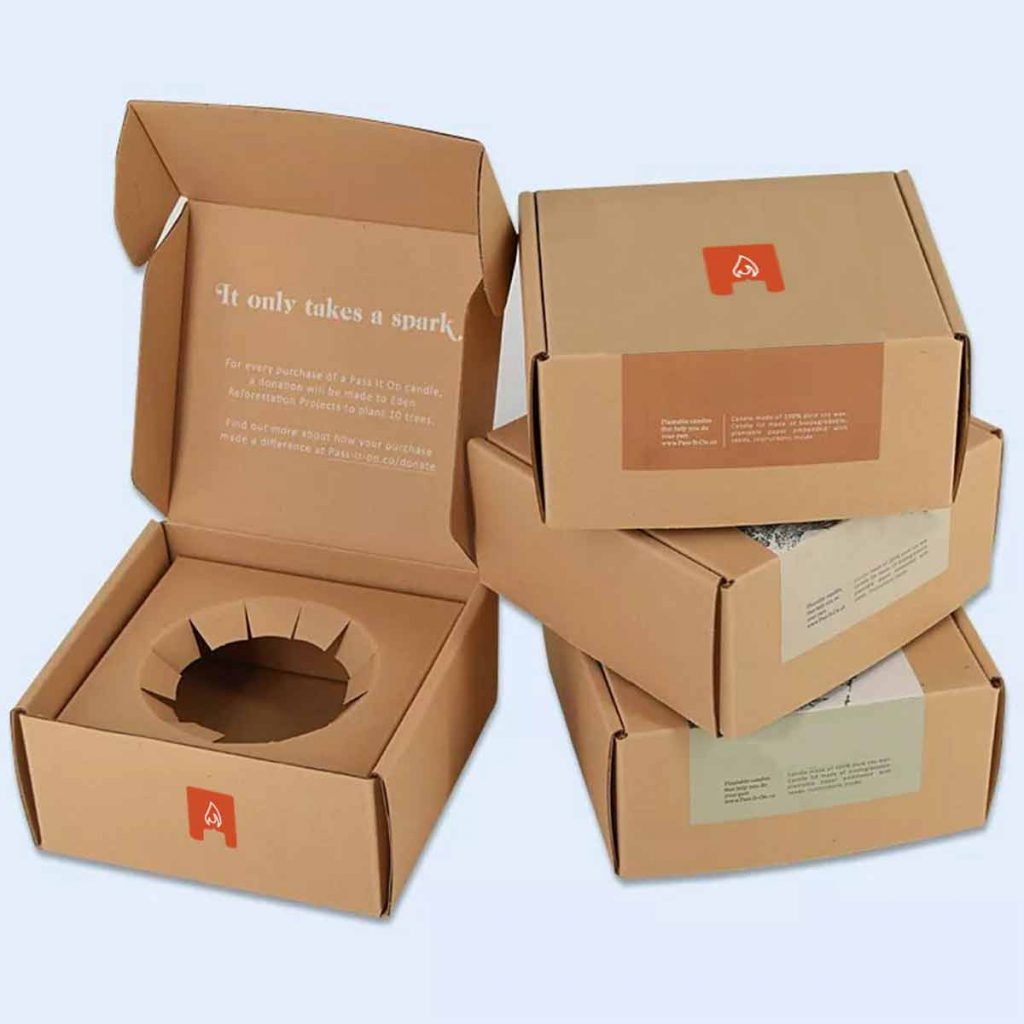cardboard candle packaging