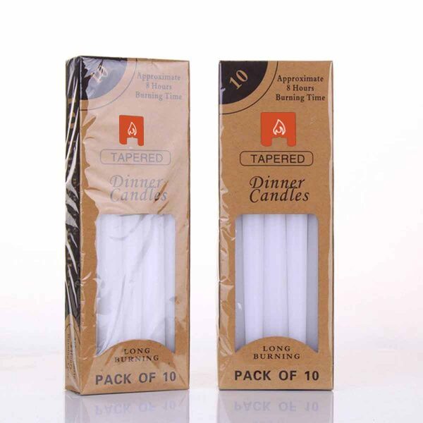 custom taper candle packaging