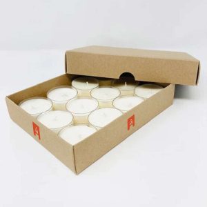 tealight candle packaging boxes