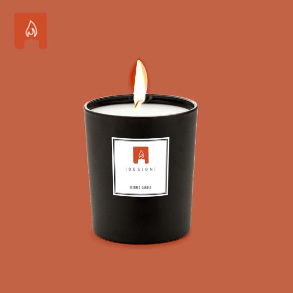 Buy Black Candle Labels Stickers