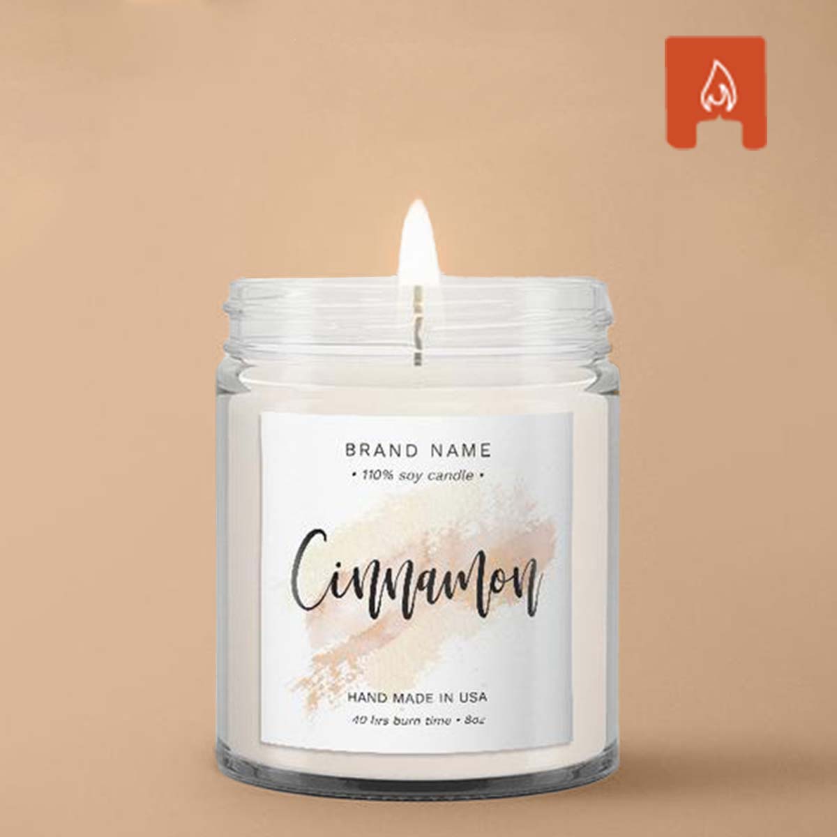 Candle Label Printing - Durable and Heat-Resistant