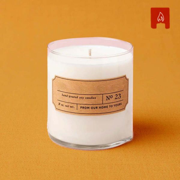 Custom printed Blank Candle Labels